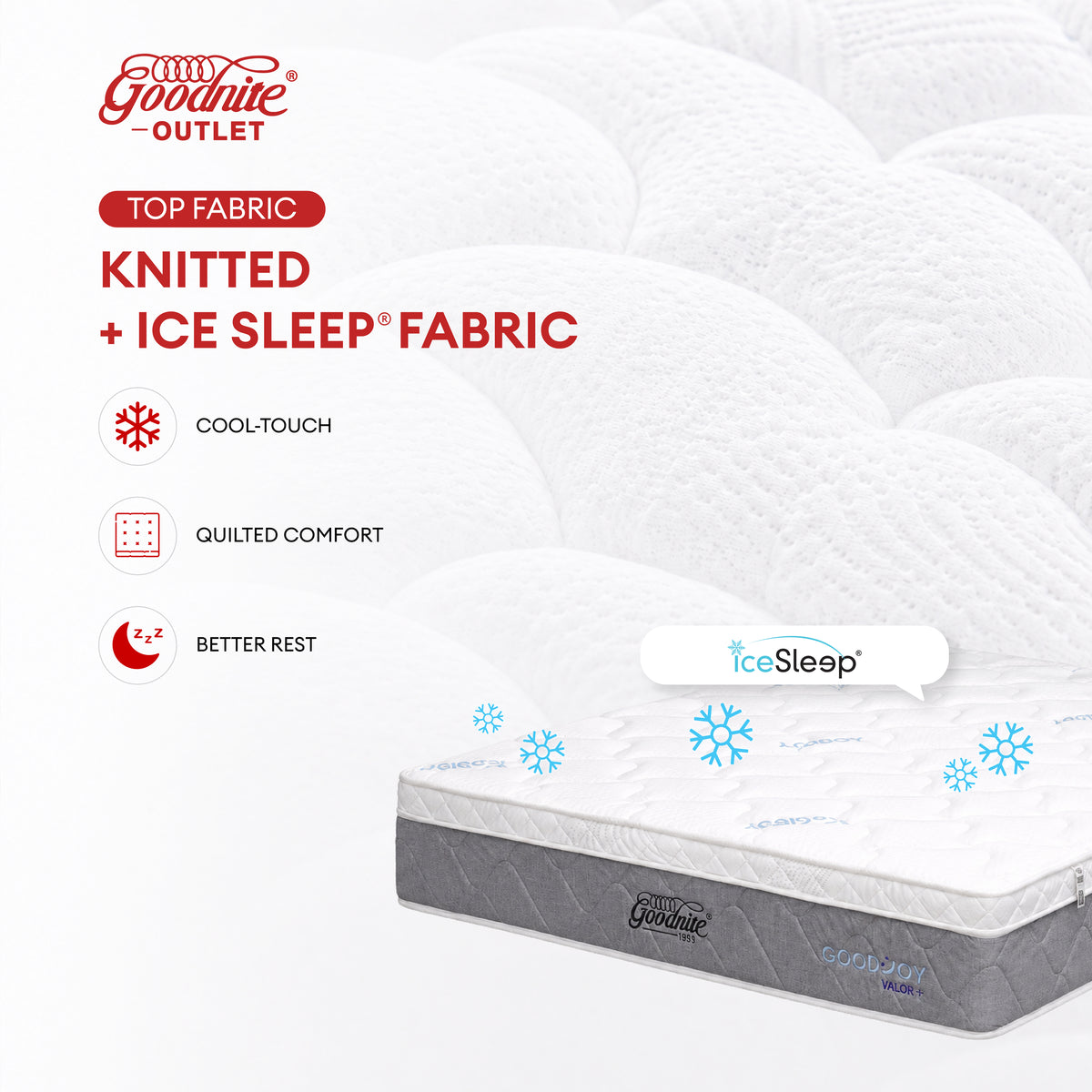 Goodnite GoodJoy Valor 5 Zone Pocket Spring Mattress (11 Inch)