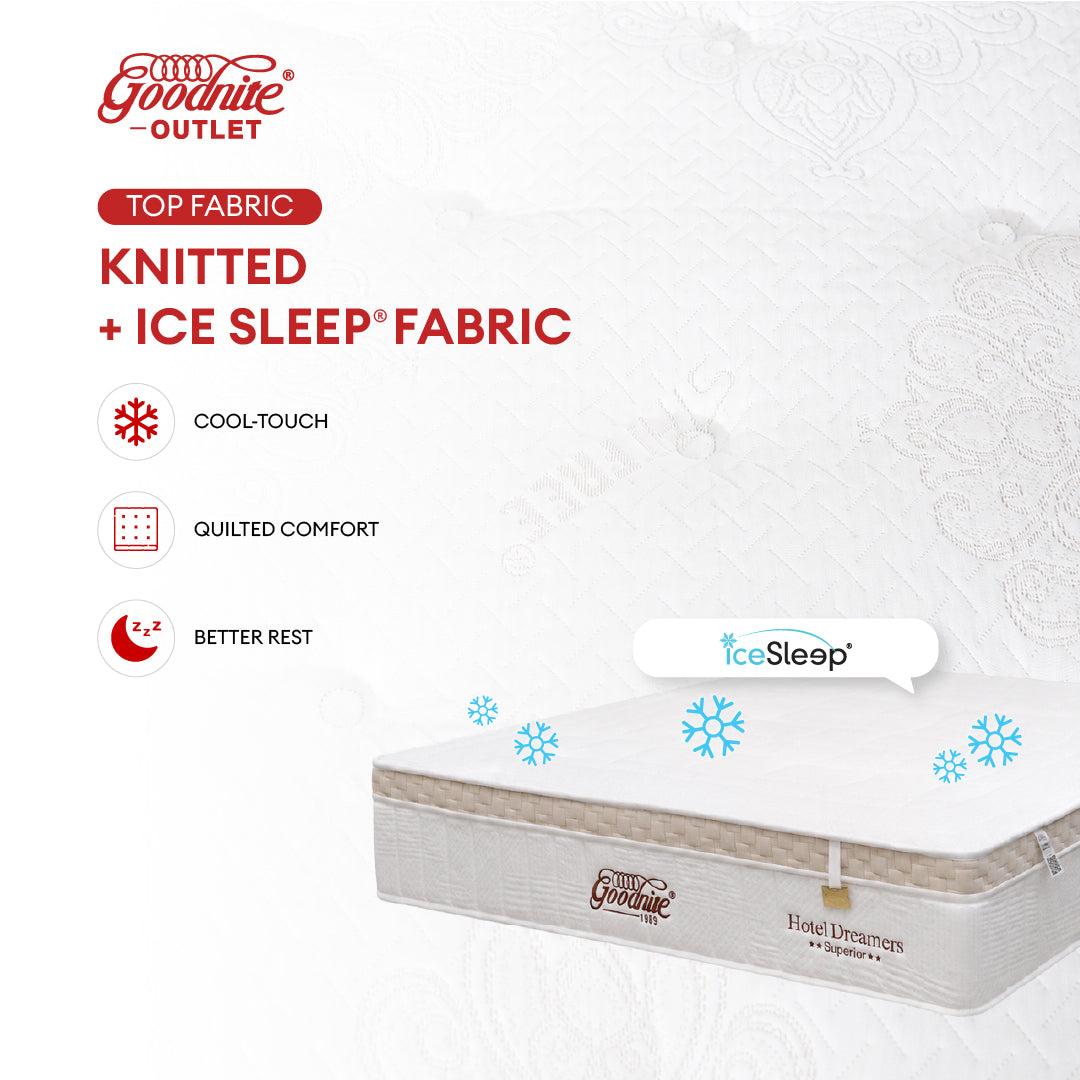 Goodnite Hotel Dreamers Superior 5 Zone Pocket Spring Mattress (10Inch) with Single/ Super Single/ Queen/ King