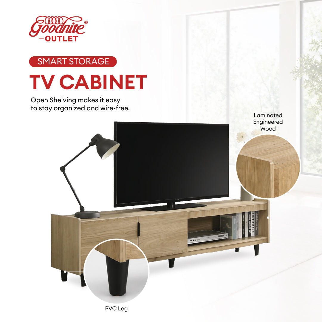 (Super Combo) Goodnite 3 Seater Sofa (ML3722) + TV Cabinet + Coffee Table (SATV63027+SACT63028)