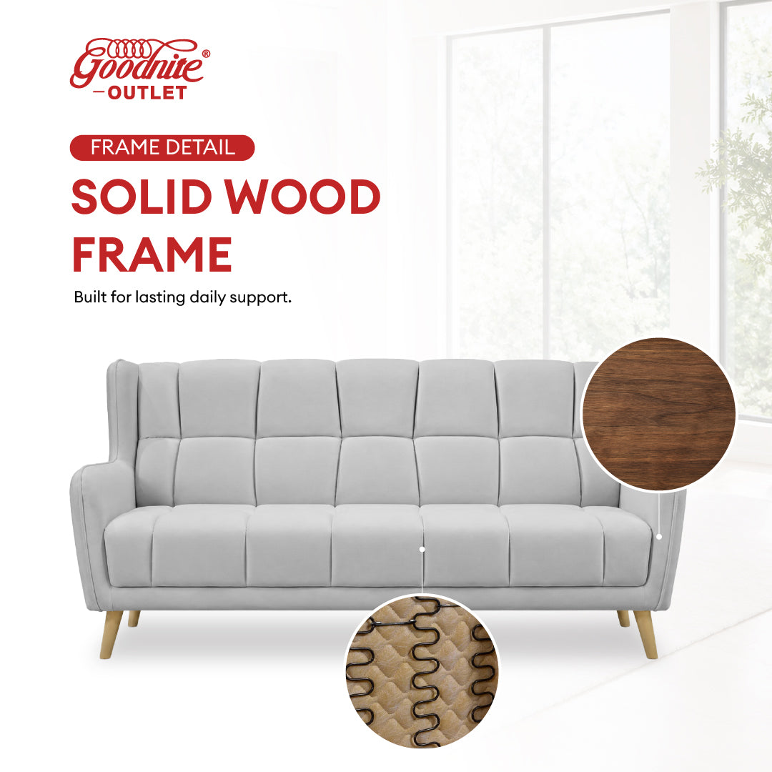 (Super Combo) Goodnite 3 Seater Sofa (ML3722) + TV Cabinet + Coffee Table (SATV63027+SACT63028)