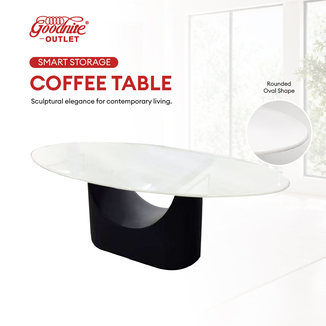 (Super Combo) Goodnite Easy Clean Fabric L-Shape Sofa + Tech Stone Coffee Table (ML3782+CT103)