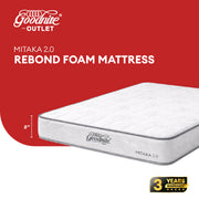 Goodnite Mitaka 2.0 Rebond Foam Mattress (5 Inch/ 8 Inch) with Single/ Super Single/ Queen/ King