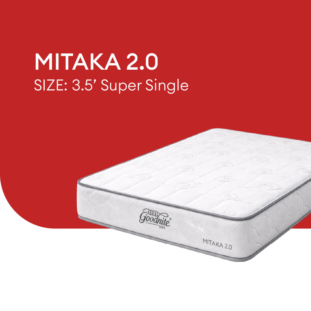 Goodnite Mitaka 2.0 Rebond Foam Mattress (5 Inch/ 8 Inch) with Single/ Super Single/ Queen/ King