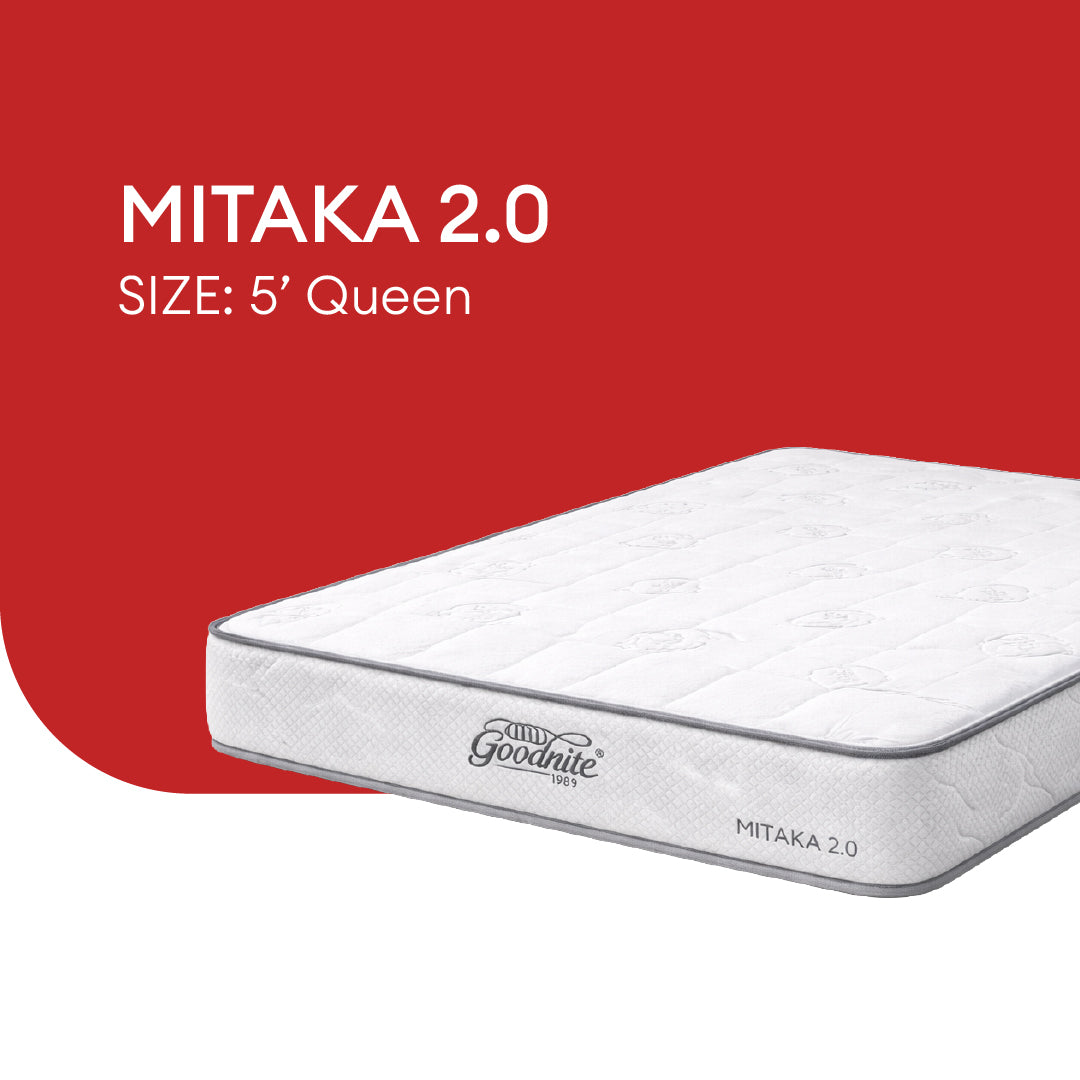 Goodnite Mitaka 2.0 Rebond Foam Mattress (5 Inch/ 8 Inch) with Single/ Super Single/ Queen/ King