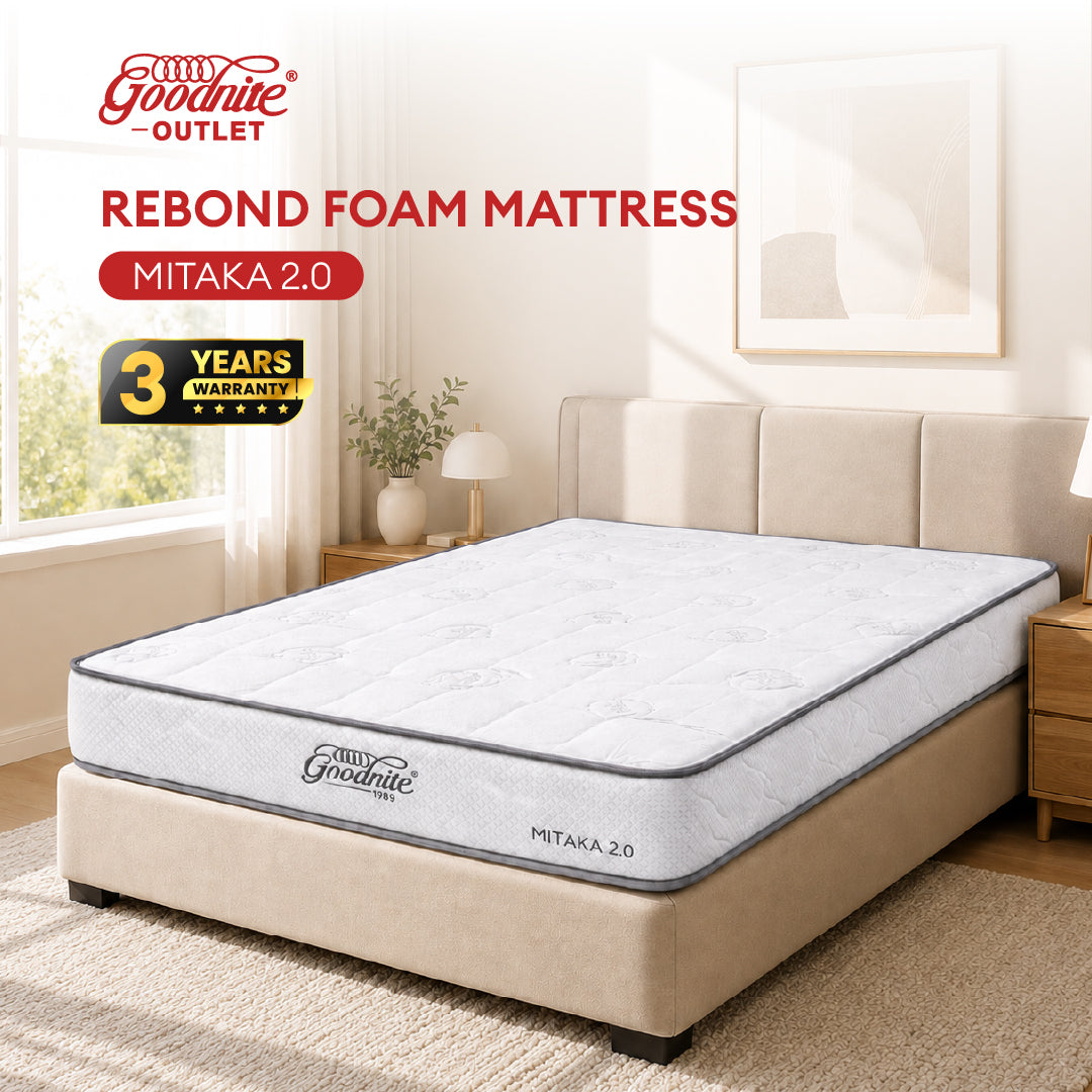 Goodnite Mitaka 2.0 Rebond Foam Mattress (5 Inch/ 8 Inch) with Single/ Super Single/ Queen/ King