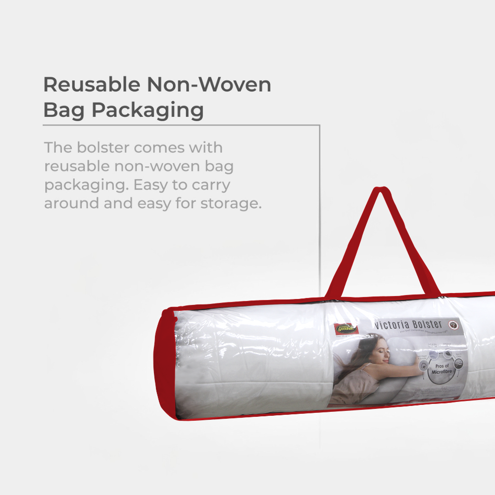Goodnite Victoria Microfiber Bolster (100% Microfiber)