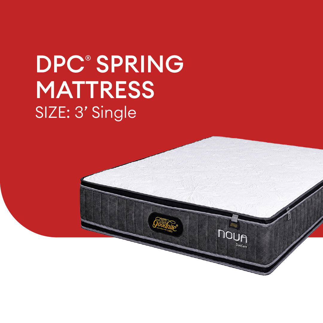 Goodnite Nova DPC Spring Mattress (12.5 Inch) with Single/ Super Single/ Queen/ King