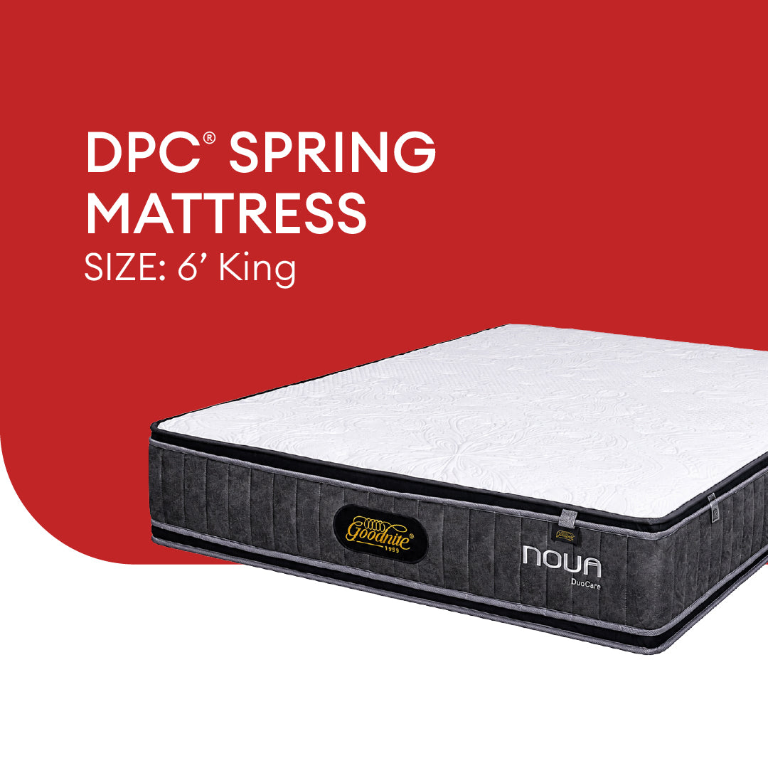 Goodnite Nova DPC Spring Mattress (12.5 Inch) with Single/ Super Single/ Queen/ King