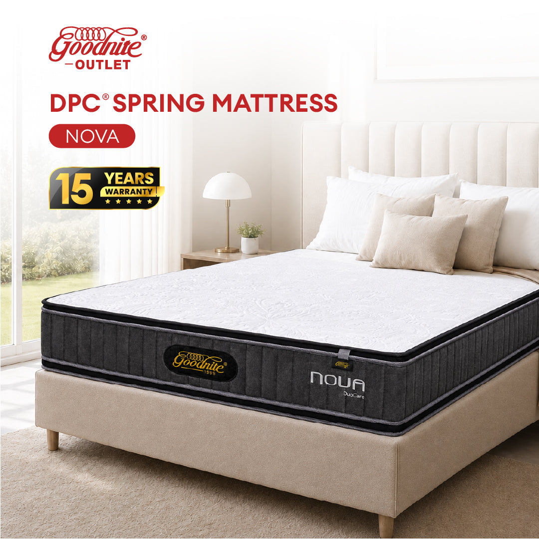 Goodnite Nova DPC Spring Mattress (12.5 Inch) with Single/ Super Single/ Queen/ King