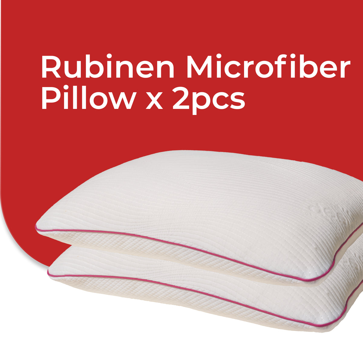 Goodnite Statfree® Cooling Rubinen Microfiber Pillow 62cm x 40cm x 1.33kg