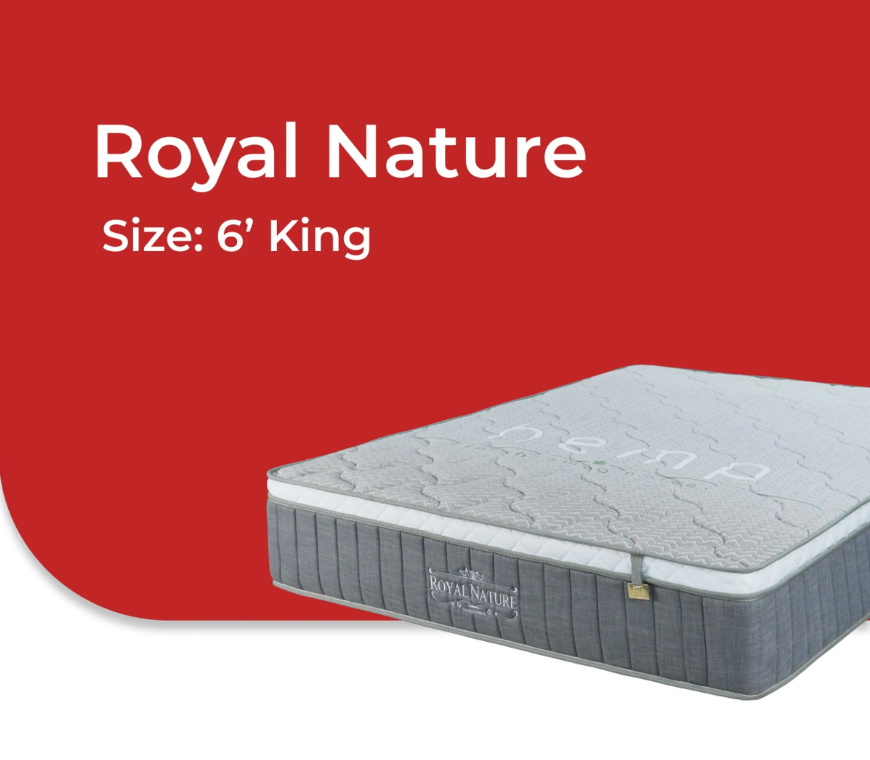 Goodnite Royal Nature 7 Zone Pocket Spring Mattress (12.5 Inch) with Single/ Queen/ King