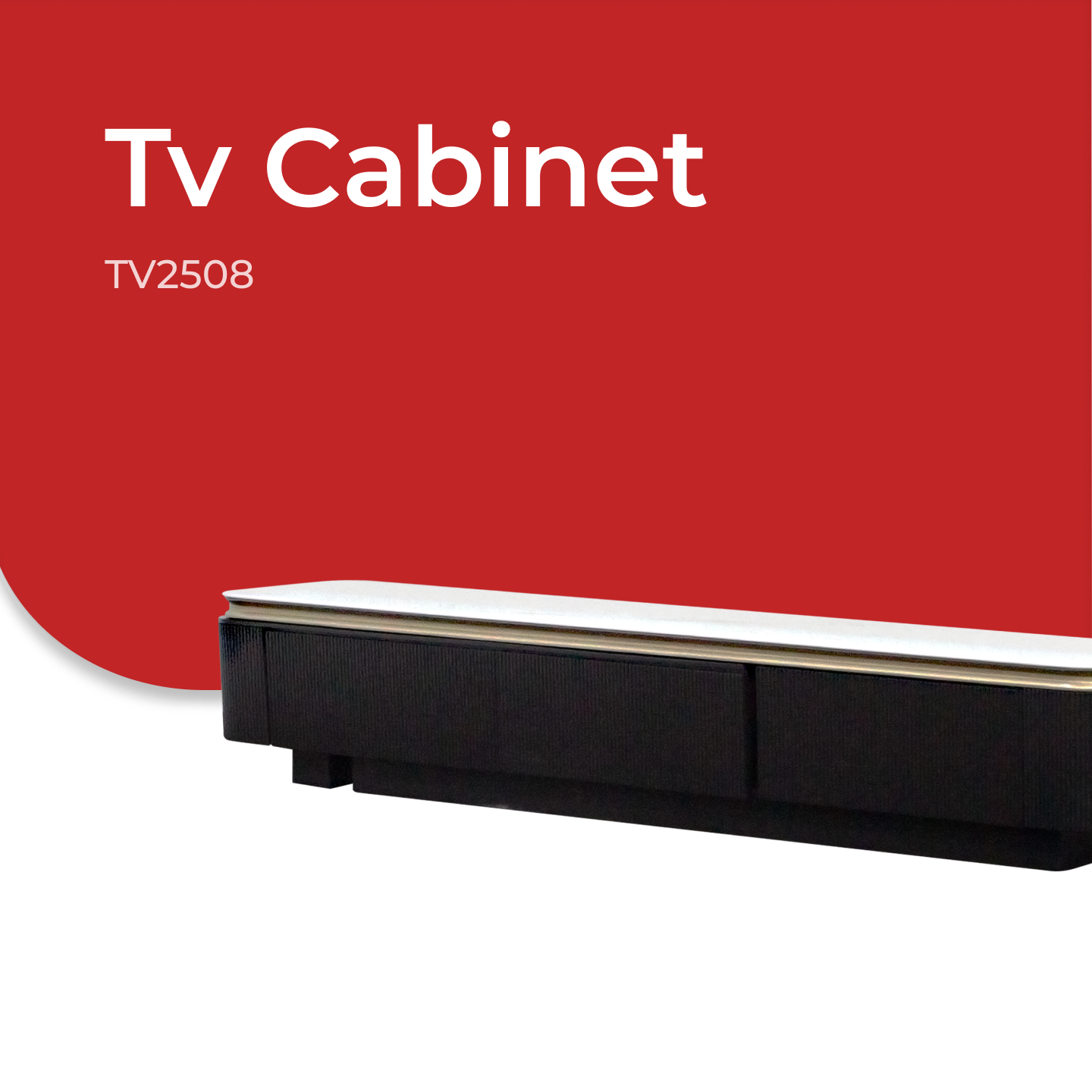 Goodnite Tech Stone Top TV Cabinet with Ceramic + Coffee Table (TV2508+CT2508)