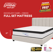 Goodnite GoodJoy Care 7 Turn Posture Spring Mattress (11 Inch) + CB003 Bedframe [Full Set]