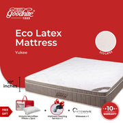 Goodnite Yukee Eco Latex Foam Mattress (10 Inch) with Single/ Super Single/ Queen/ King