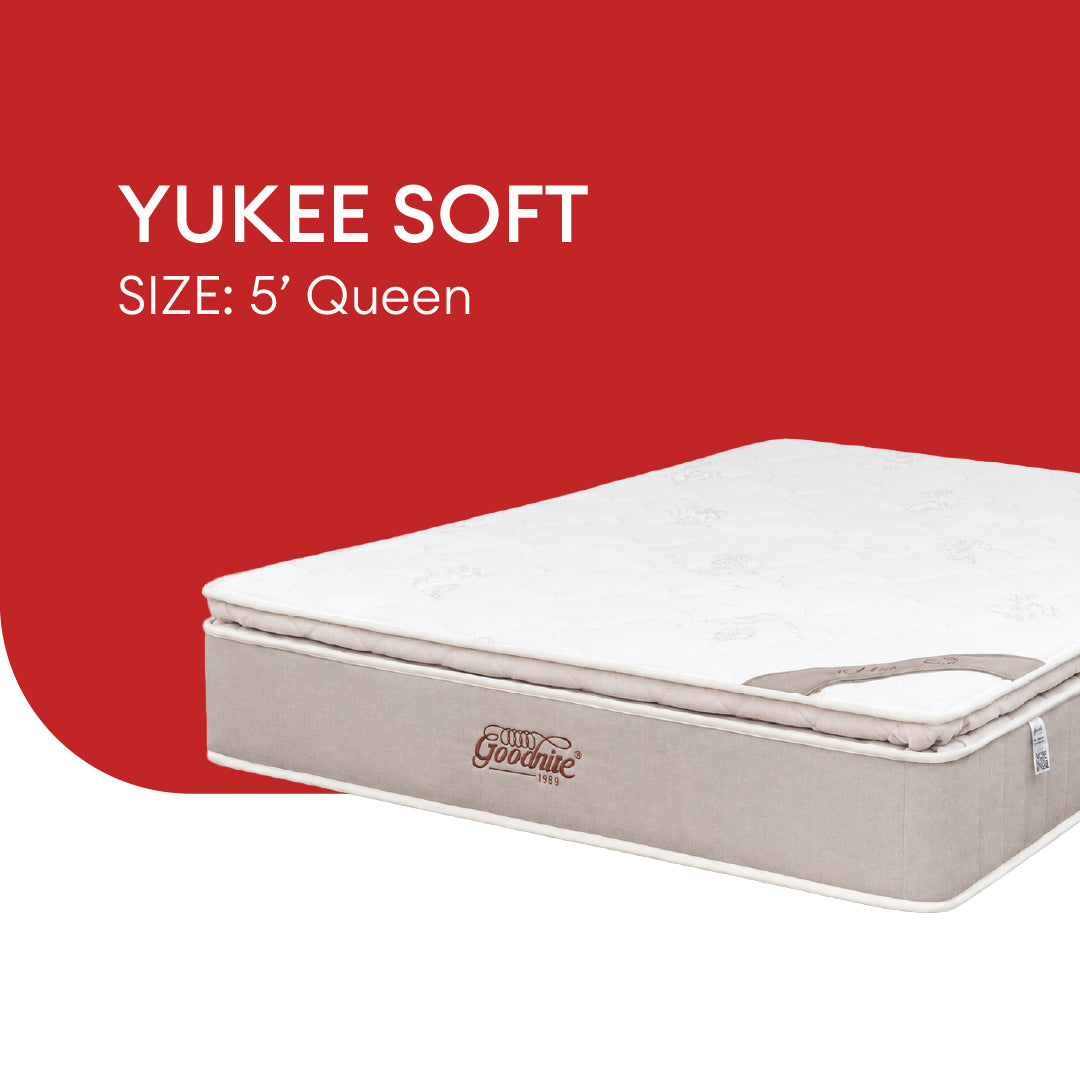 Goodnite Yukee Soft Eco Latex Foam Mattress (12 Inch) with Single/ Super Single/ Queen/ King