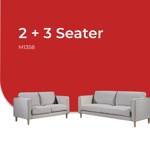 Goodnite Fabric Sofa (M1358), 1 Seater/ 2 Seater/ 3 Seater/ 2+3 Seater, 5 Years Warranty