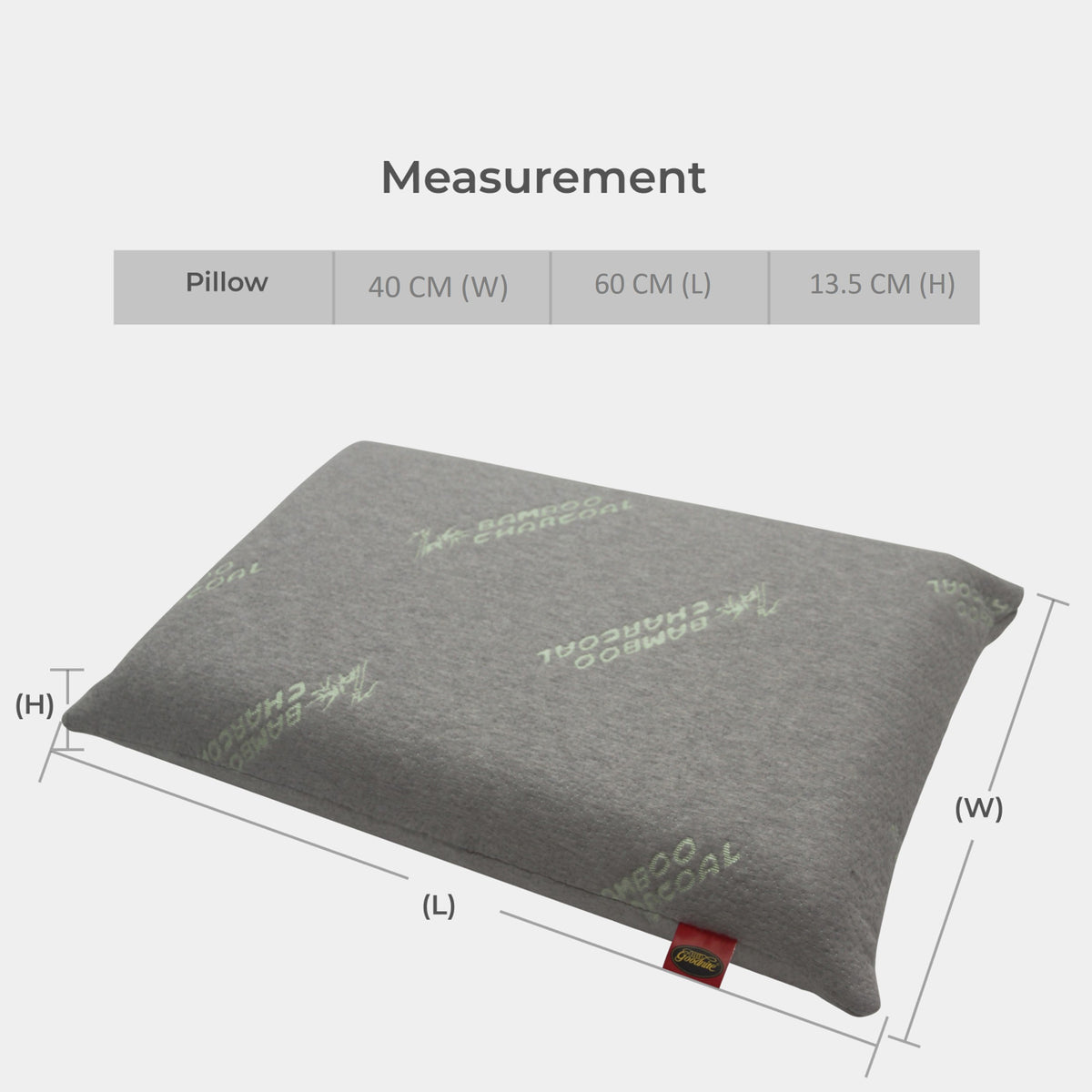 Goodnite Organic Latex Pillow (100% Natural Latex)